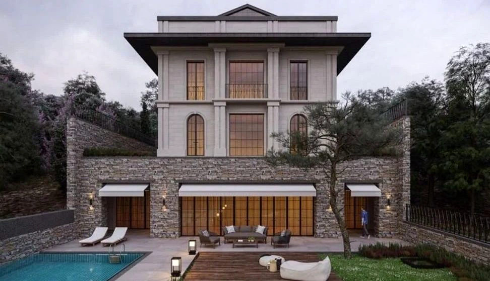 Çamlıca Villa Arka Cephe